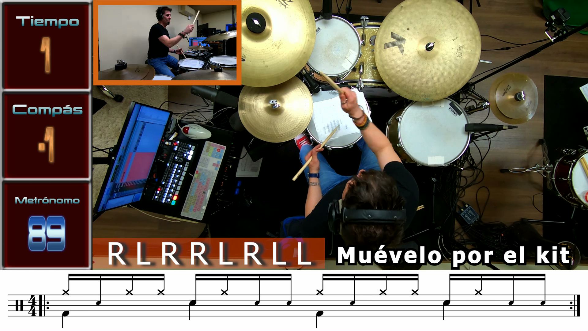 Curso de batería funk Toni Pages, DrummerAPP